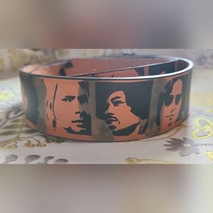 ROCK LEGENDS Leather Belt without belt buckle